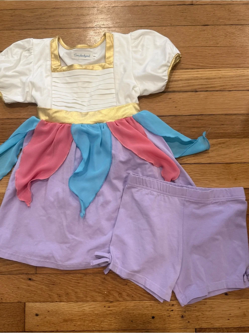 Chip (Beauty & the Beast) inspired dress with shorts